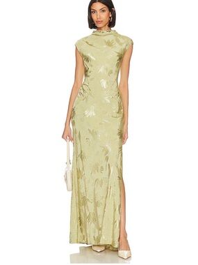 by marianna laure maxi dress in light beige l'academie L'Academie - by Marianna Laure Maxi Dress